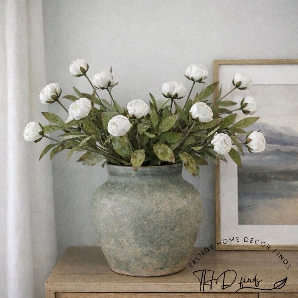 Set of 6 Viral Ashland Cream Peony Stems From Michael’s NEW